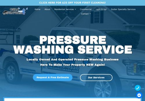 CSRA Spray Wash