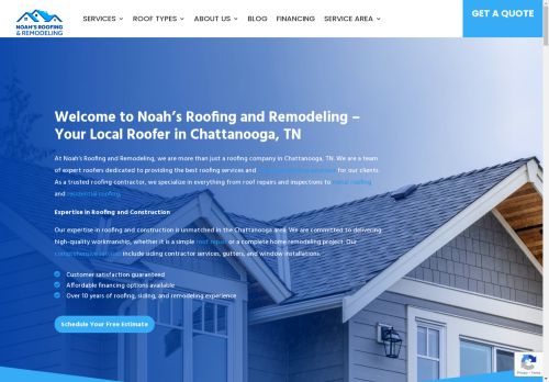 Noah’s Roofing and Remodeling